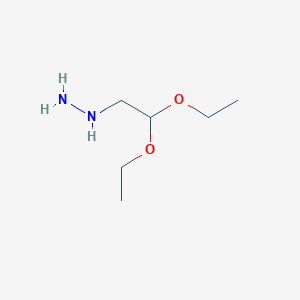 molecular formula C6H16N2O2 B3052554 2,2-Diethoxyethylhydrazine CAS No. 42351-81-5