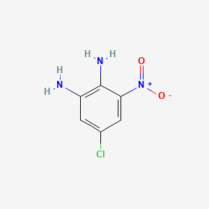 B3052559 1,2-Benzenediamine, 5-chloro-3-nitro- CAS No. 42389-30-0