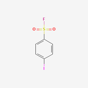 molecular formula C6H4FIO2S B3052561 4-Iodobenzenesulfonyl fluoride CAS No. 4241-66-1