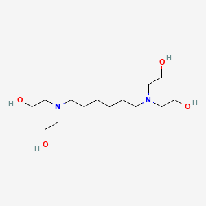B3052564 2-[6-(Bis(2-hydroxyethyl)amino)hexyl-(2-hydroxyethyl)amino]ethanol CAS No. 42454-47-7