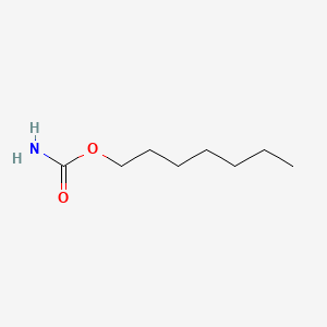 molecular formula C8H17NO2 B3052567 Heptyl carbamate CAS No. 4248-20-8