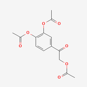 4-(2-Acetoxyacetyl)-1,2-phenylene diacetate