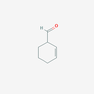 molecular formula C7H10O B3052588 Cyclohex-2-ene-1-carbaldehyde CAS No. 42540-33-0