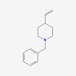 molecular formula C14H19N B3052610 1-Benzyl-4-vinylpiperidine CAS No. 42790-44-3
