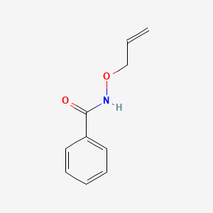 molecular formula C10H11NO2 B3052615 Benzamide, N-(2-propenyloxy)- CAS No. 42832-36-0