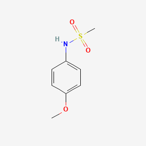 molecular formula C8H11NO3S B3052617 N-(4-methoxyphenyl)methanesulfonamide CAS No. 4284-48-4