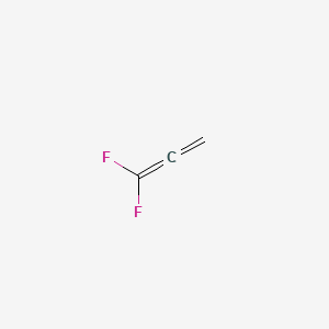 molecular formula C3H2F2 B3052631 1,2-Propadiene, 1,1-difluoro- CAS No. 430-64-8