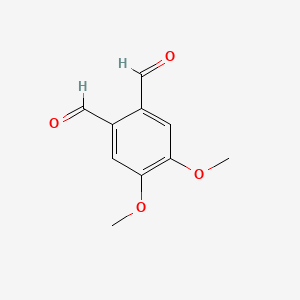 molecular formula C10H10O4 B3052640 4,5-Dimethoxyphthalaldehyde CAS No. 43073-12-7