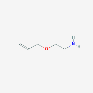 molecular formula C5H11NO B3052641 2-(Prop-2-en-1-yloxy)ethan-1-amine CAS No. 43081-82-9