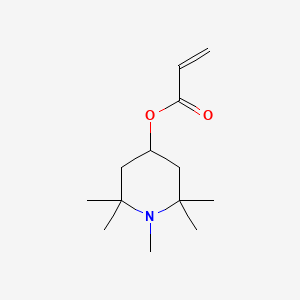 molecular formula C13H23NO2 B3052652 1,2,2,6,6-Pentamethyl-4-piperidyl acrylate CAS No. 43224-02-8