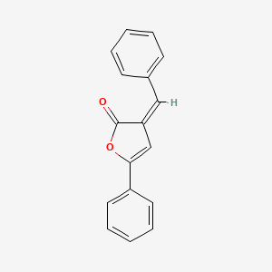 2(3H)-Furanone, 3-benzylidene-5-phenyl-