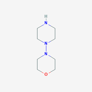 molecular formula C8H17N3O B3052720 4-Piperazin-1-ylmorpholine CAS No. 442563-55-5