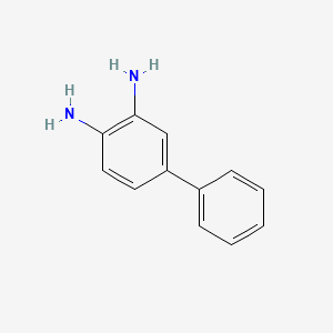 molecular formula C12H12N2 B3052740 [1,1'-Biphenyl]-3,4-diamine CAS No. 4458-39-3