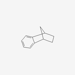 molecular formula C11H12 B3052757 1,4-Methanonaphthalene, 1,2,3,4-tetrahydro- CAS No. 4486-29-7