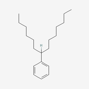 molecular formula C20H34 B3052787 7-Phenyltetradecane CAS No. 4534-54-7
