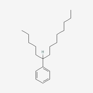 molecular formula C20H34 B3052788 6-Phenyltetradecane CAS No. 4534-55-8