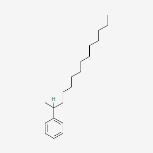 molecular formula C20H34 B3052790 2-Phenyltetradecane CAS No. 4534-59-2