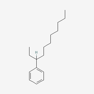 molecular formula C17H28 B3052795 3-Phenylundecane CAS No. 4536-87-2