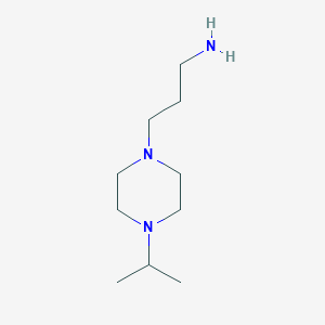 molecular formula C10H23N3 B3052809 3-(4-Isopropyl-piperazin-1-yl)-propylamine CAS No. 4553-26-8
