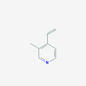 molecular formula C8H9N B3052812 4-Ethenyl-3-methylpyridine CAS No. 45658-28-4