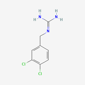 molecular formula C8H9Cl2N3 B3052832 (3,4-DICHLOROBENZYL)-GUANIDINE CAS No. 46228-36-8