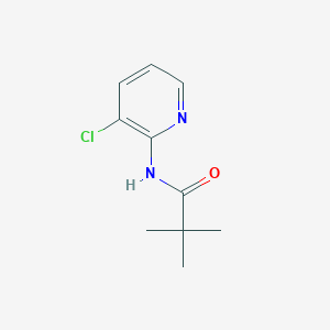 molecular formula C10H13ClN2O B3052857 N-(3-chloropyridin-2-yl)-2,2-dimethylpropanamide CAS No. 468718-69-6