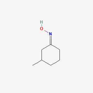 molecular formula C7H13NO B3052863 3-Methylcyclohexanone oxime CAS No. 4701-95-5