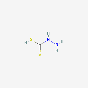 molecular formula CH4N2S2 B3052865 Hydrazinecarbodithioic acid CAS No. 471-32-9