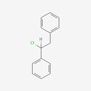 molecular formula C14H13Cl B3052867 (2-Chloro-2-phenylethyl)benzene CAS No. 4714-14-1