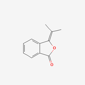 molecular formula C11H10O2 B3052896 Isopropylidenephthalide CAS No. 4767-54-8