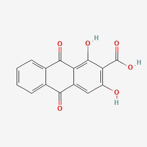 molecular formula C15H8O6 B3052901 Munjistin CAS No. 478-06-8
