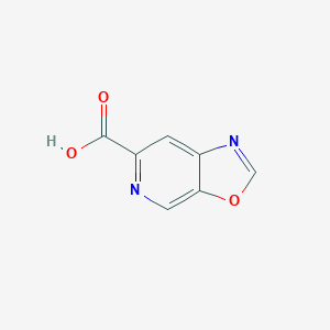 molecular formula C7H4N2O3 B3052904 Oxazolo[5,4-C]pyridine-6-carboxylic acid CAS No. 478169-55-0