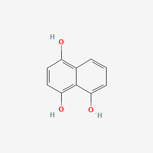 molecular formula C10H8O3 B3052914 Naphthalene-1,4,5-triol CAS No. 481-40-3