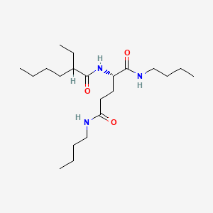 molecular formula C21H41N3O3 B3052933 Dibutyl ethylhexanoyl glutamide CAS No. 486455-65-6