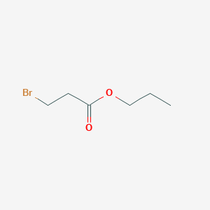 molecular formula C6H11BrO2 B3052938 Propyl 3-bromopropanoate CAS No. 4890-42-0