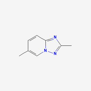 molecular formula C8H9N3 B3052960 2,6-dimethyl-[1,2,4]triazolo[1,5-a]pyridine CAS No. 4931-25-3