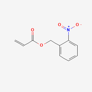molecular formula C10H9NO4 B3052968 2-Nitrobenzyl acrylate CAS No. 49594-70-9