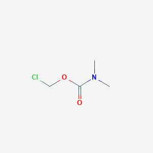 molecular formula C4H8ClNO2 B3052973 chloromethyl N,N-dimethylcarbamate CAS No. 49622-08-4