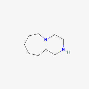 Decahydropyrazino[1,2-a]azepine