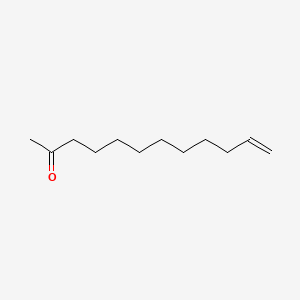 molecular formula C12H22O B3053014 Dodec-11-en-2-one CAS No. 5009-33-6