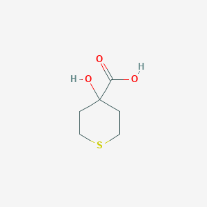 molecular formula C6H10O3S B3053024 4-Hydroxythiane-4-carboxylic acid CAS No. 50289-21-9