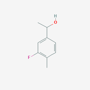 molecular formula C9H11FO B3053033 1-(3-Fluoro-4-methylphenyl)ethanol CAS No. 503824-88-2