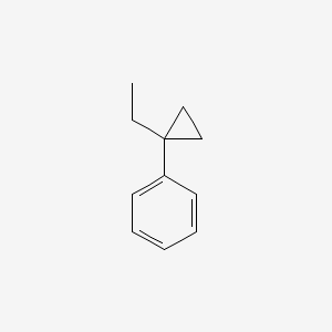 molecular formula C11H14 B3053042 (1-Ethylcyclopropyl)benzene CAS No. 50462-84-5