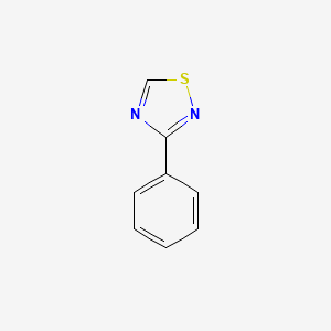 molecular formula C8H6N2S B3053043 3-Phenyl-1,2,4-thiadiazole CAS No. 50483-82-4
