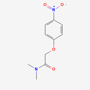molecular formula C10H12N2O4 B3053045 N,N-dimethyl-2-(4-nitrophenoxy)acetamide CAS No. 50508-31-1