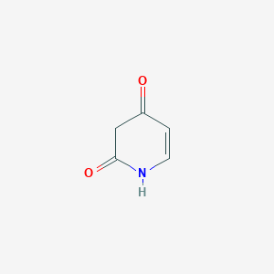 molecular formula C5H5NO2 B3053062 Pyridine-2,4(1H,3H)-dione CAS No. 50607-28-8