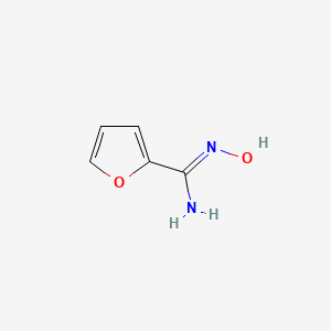 molecular formula C5H6N2O2 B3053098 N'-hydroxyfuran-2-carboximidamide CAS No. 50892-99-4