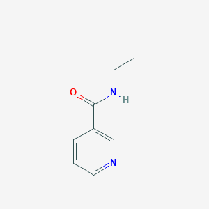 molecular formula C9H12N2O B3053115 n-propylnicotinamide CAS No. 51055-31-3