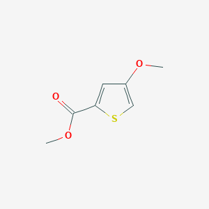 molecular formula C7H8O3S B3053129 Methyl 4-methoxythiophene-2-carboxylate CAS No. 5118-05-8