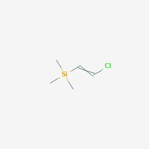 molecular formula C5H11ClSi B3053150 Silane, (2-chloroethenyl)trimethyl- CAS No. 5138-43-2